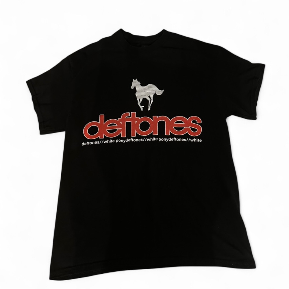 Deftones Black Band Tee